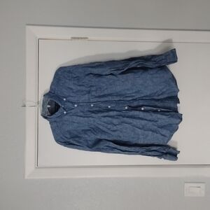 Nautica Blue Dress Shirt for Men